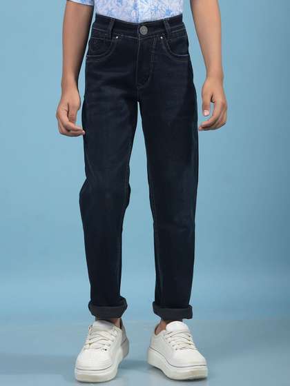Crimsoune Club Boy
                      Relaxed Fit Mid-Rise Light Fade Stretchable Jeans