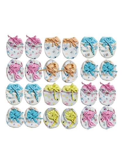 Bigbought Infants Kids
                      Pack Of 12 Printed Mittens