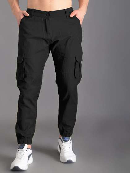 ZAYSH Men Cotton
                        Jogger Fit Mid-Rise Jeans