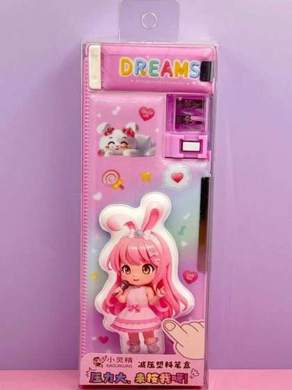 YK Self Design Plush
                      Toy Stress Reliever Pen Cases Stationery