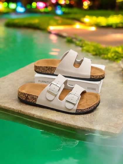 Layasa Women Open
                        Toe Flats with Buckles