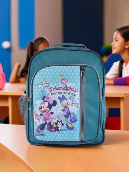 YK Kids Disney
                    Friendship Printed 4-Compartments School Backpack