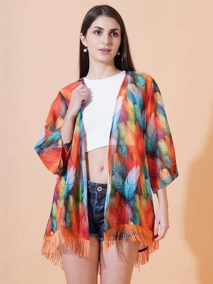 ARV TRENDS Women
                        Printed Shrug