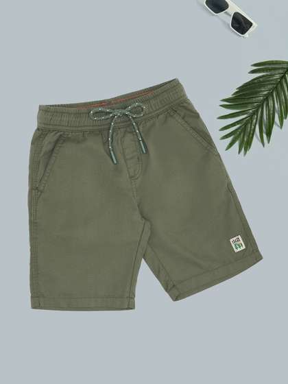 Pantaloons Junior Boys
                    Regular Fit Cotton Regular Shorts