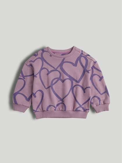 mothercare Girls Printed
                    Full Sleeve Sweatshirt
