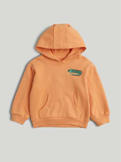 mothercare Boys Autumn
                    Palms Full Sleeve Hooded Pullover Sweatshirt