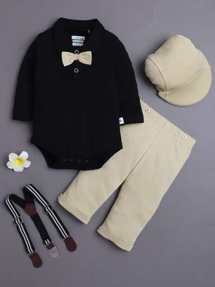 BUMZEE Boys Pure Cotton
                    T-shirt with Trousers