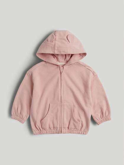 mothercare Girls
                      Hooded Solid Windcheater Bomber Jacket