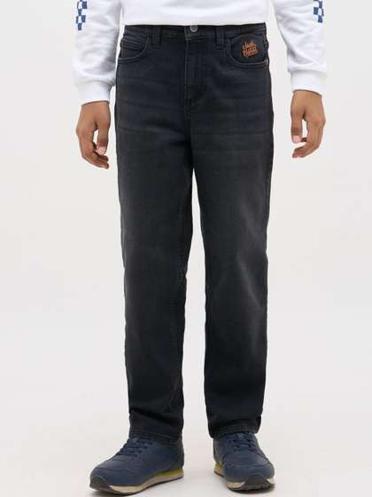 Jack & Jones Junior
                    Boys Wide Leg Mid-Rise Light Fade Stretchable Denim
                    Jeans