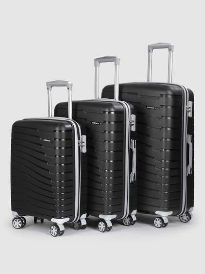 V By Verage Set of
                          3 Starlink 360 Degree Rotation Hard Trolley
                          Bags