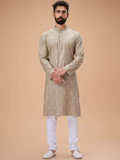 EKATVA ETHNIC Men Printed Kurta Set