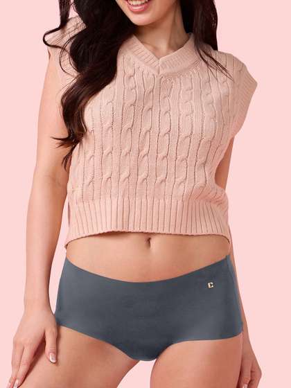 Enamor Mid-Rise
                          Boy Shorts Briefs PS40 IGY