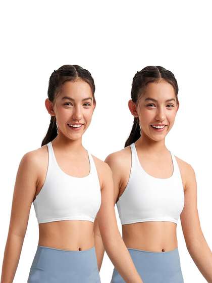 BRAAFEE Girls Pack
                        of 2 Bra Full Coverage