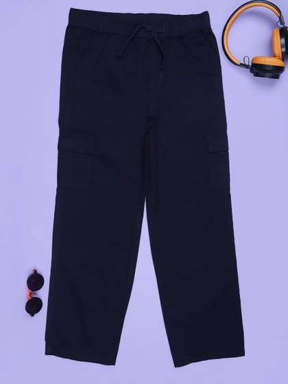 V-Mart Boys Regular Fit
                    Mid-Rise Cargos Trousers