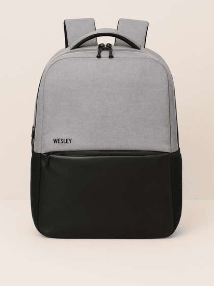 Wesley Unisex
                        Colourblocked Backpack
