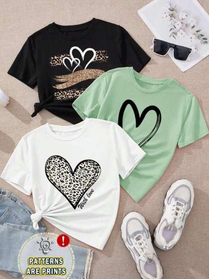 DAMN GUD DG Kids-Unisex
                    Black Cotton Tshirts