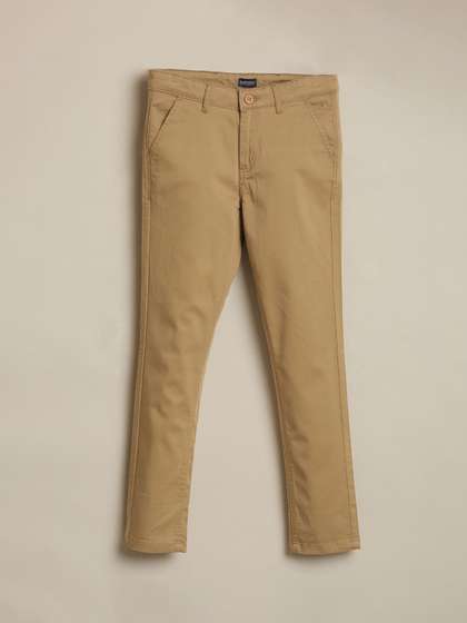 Allen Solly Junior Boys
                    Slim Fit Mid-Rise Trousers