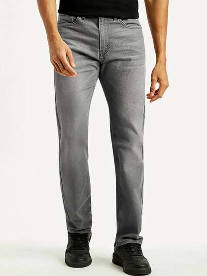 Levis Straight Fit Mid-Rise Jeans