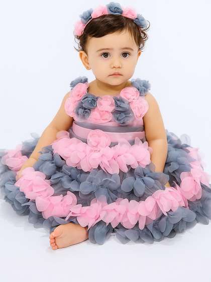 STUMBLE FASHION Girls Fit &Flare Dress