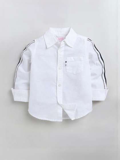 Hopscotch Kids-Boys
                      Cotton Comfort Casual Shirts
