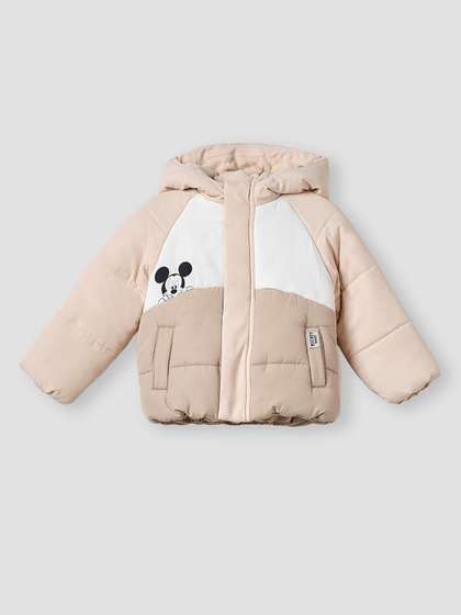 Juniors by Babyshop Boys
                    Printed Hooded Lightweight Padded Jacket