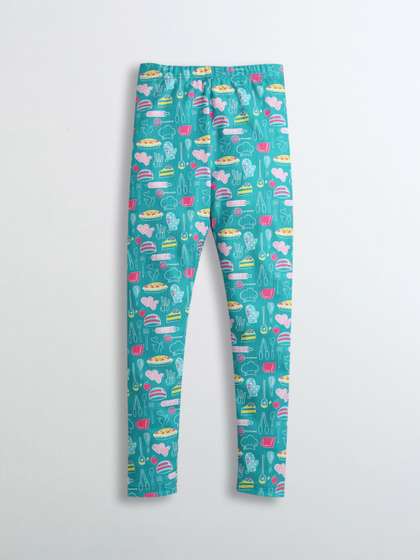 Tiny Girl Printed
                    Skinny-Fit Ankle-Length Leggings