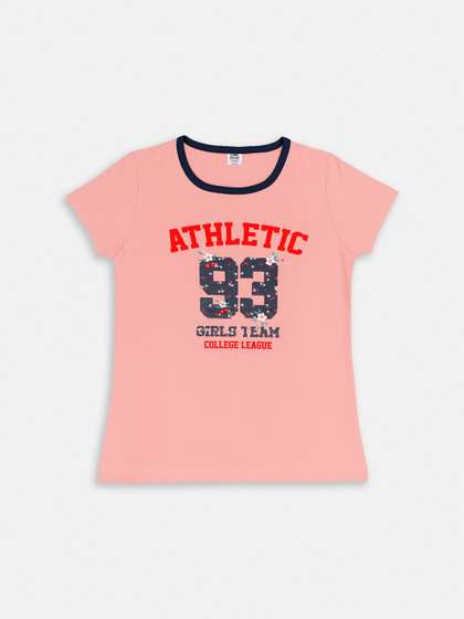 Here&Now X Game
                    Begins Girls Typography Printed T-shirt