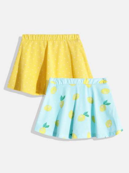 THE CHILDREN'S PLACE
                      Girls Pack Of 2 Flared Skirts With Shorts
                      Attached