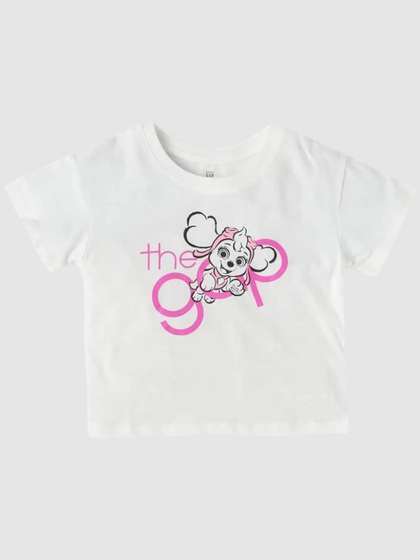 GAP Girls Paw Patrol
                    Graphic Printed Round Neck Relaxed Fit T-shirt