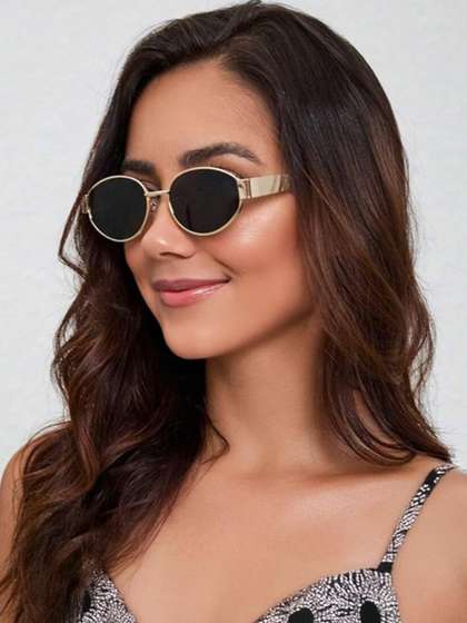 HAYDEN haiza Oval
                      Sunglasses with UV Protected Lens
