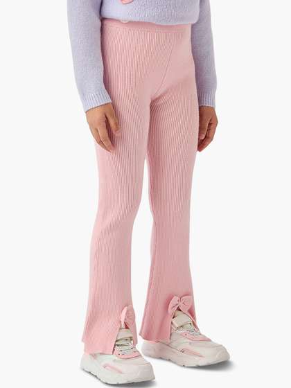 Juniors by Babyshop
                    Girls Ribbed Flared Leggings