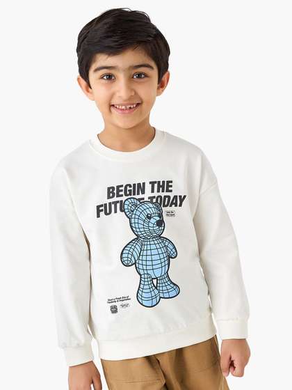 Juniors by Babyshop Boys
                    Graphic Printed Sweatshirt