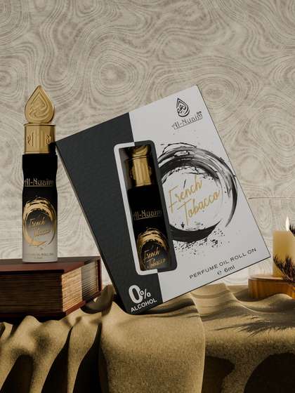 Al-Nuaim French
                        Tobacco Long Lasting Attar Roll On - 6ml