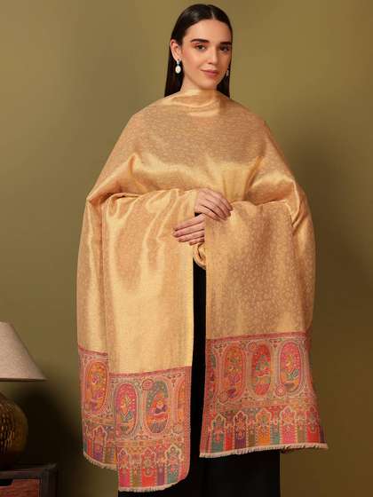 Pashmoda Ethnic
                        Motifs Woven Design Shawl