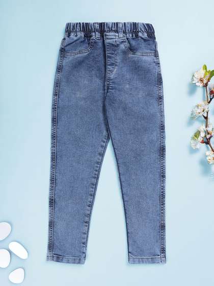 KiddoPanti Girls Regular
                    Fit Denim Jeggings