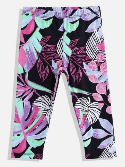 THE CHILDREN'S PLACE
                    Girls Floral Print Leggings