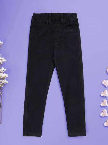 KiddoPanti Girls Regular
                    Fit Cotton Jeggings