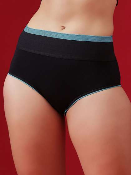 Clovia Women
                        High-Rise Tummy Tucker Cotton Hipster Briefs