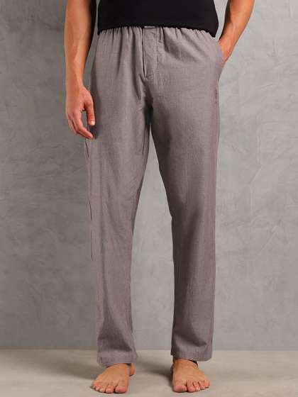 U.S. Polo Assn.
                          Men Heathered Pure Cotton Lounge Pants