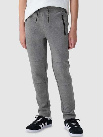 GAP Boys Mid-Rise Slim
                    Melange Track Pants Trousers