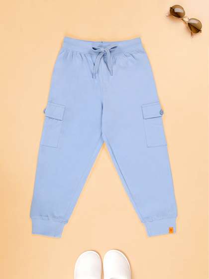 KiddoPanti Boys
                      Regular Fit Pure Cotton Cargo Jogger