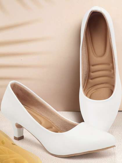 Smart & Sleek
                      Synthetic Kitten Pumps