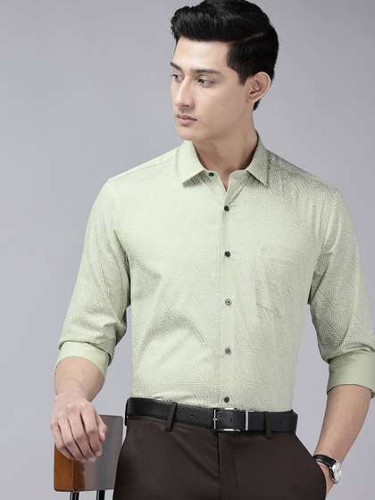 Arrow Manhattan Slim
                        Fit Geometric Printed Pure Cotton Formal Shirt