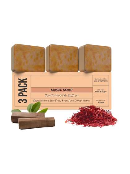 Spelcin Sandalwood
                        & Saffron Magic Bath Soaps