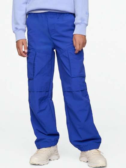 GAP Boys Regular Fit
                      Mid-Rise Cargo Trousers