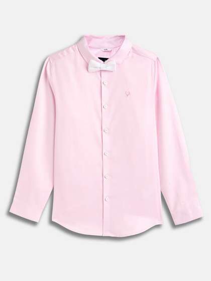 Allen Solly Junior
                        Boys Slim Fit Long Sleeves Cotton Shirt