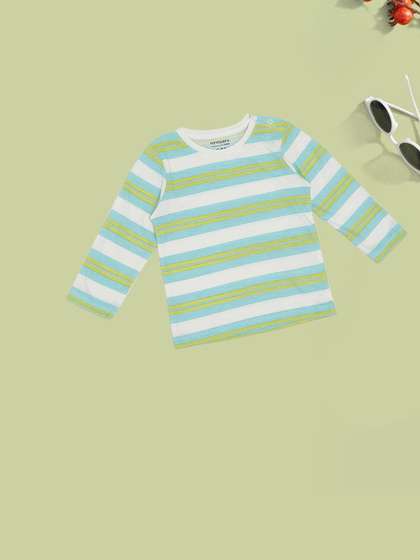 Pantaloons Baby Boys
                      Striped T-shirt