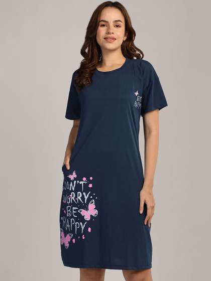 ETC Typography
                          Printed Maternity Nightdress