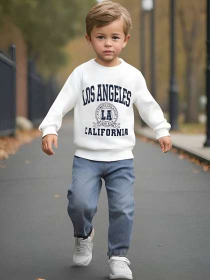 ELPIXIE FASHION Boys
                      LA Vibe T-shirt & Trouser Set of 2