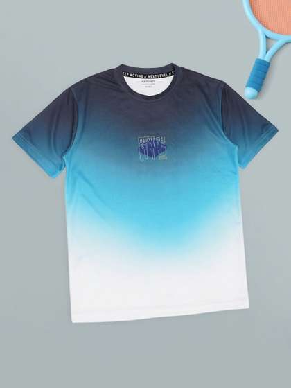 Pantaloons Junior Boys
                    Dyed Round Neck T-shirt